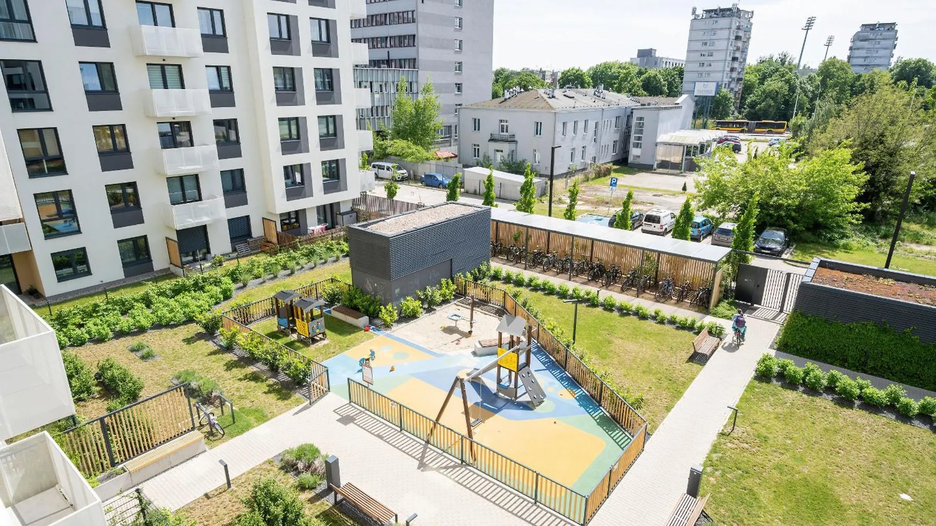 Miedziana Bright Apartment With Balcony And Parking Wroclaw By Noclegi Renters